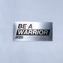 画像をギャラリービューアに読み込む, BE A WARRIOR ステッカー