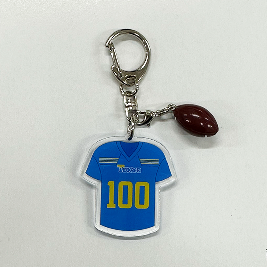 WARRIORSユニフォームキーホルダー – 東大アメフト部WARRIORS WARRIORSユニフォームキーホルダー – 東大アメフト部WARRIORS